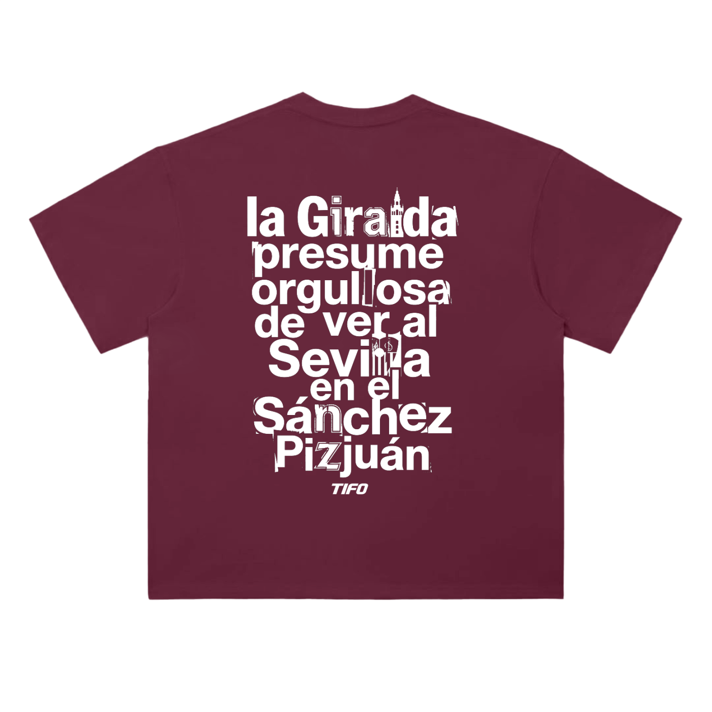 THE GIRALDA PROUDLY SHOWS OFF - T-SHIRT