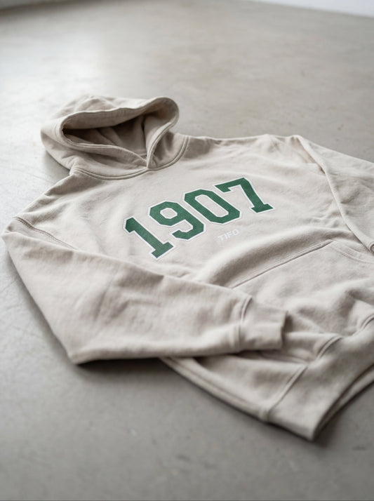 1907 VARSITY - SUDADERA CON CAPUCHA (OVERSIZE)