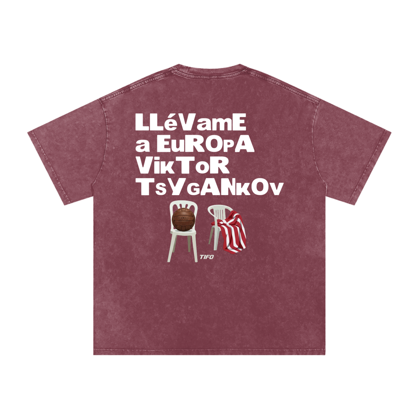 POR LA MAÑANA CAFÉ... (TSYGANKOV) - CAMISETA EFECTO LAVADO