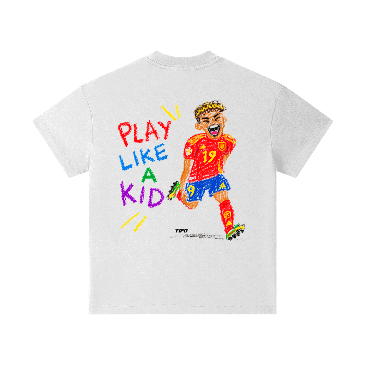 PLAY LIKE A KID (NIÑO) - CAMISETA INFANTIL