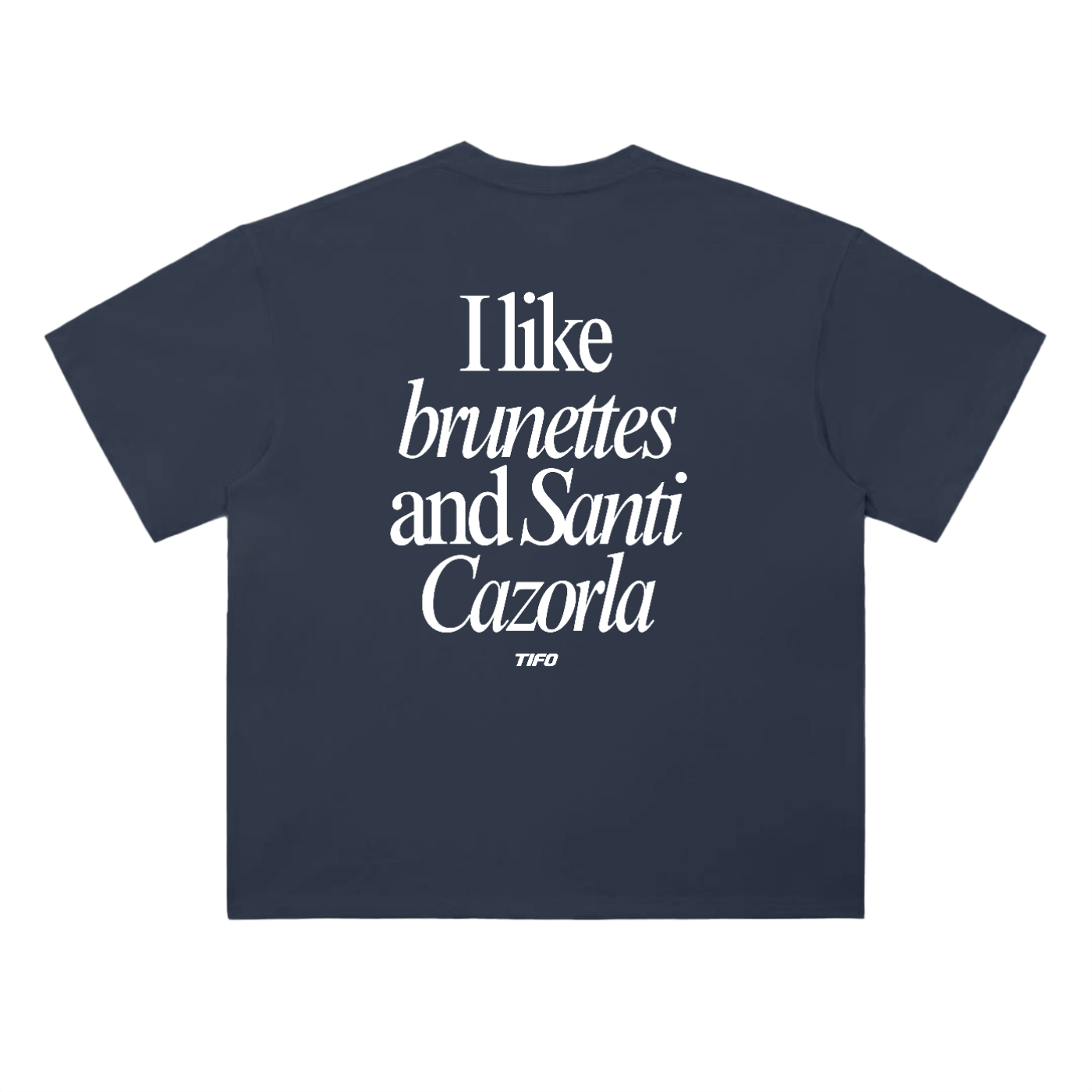 I LIKE BRUNETTES AND SANTI CAZORLA - CAMISETA