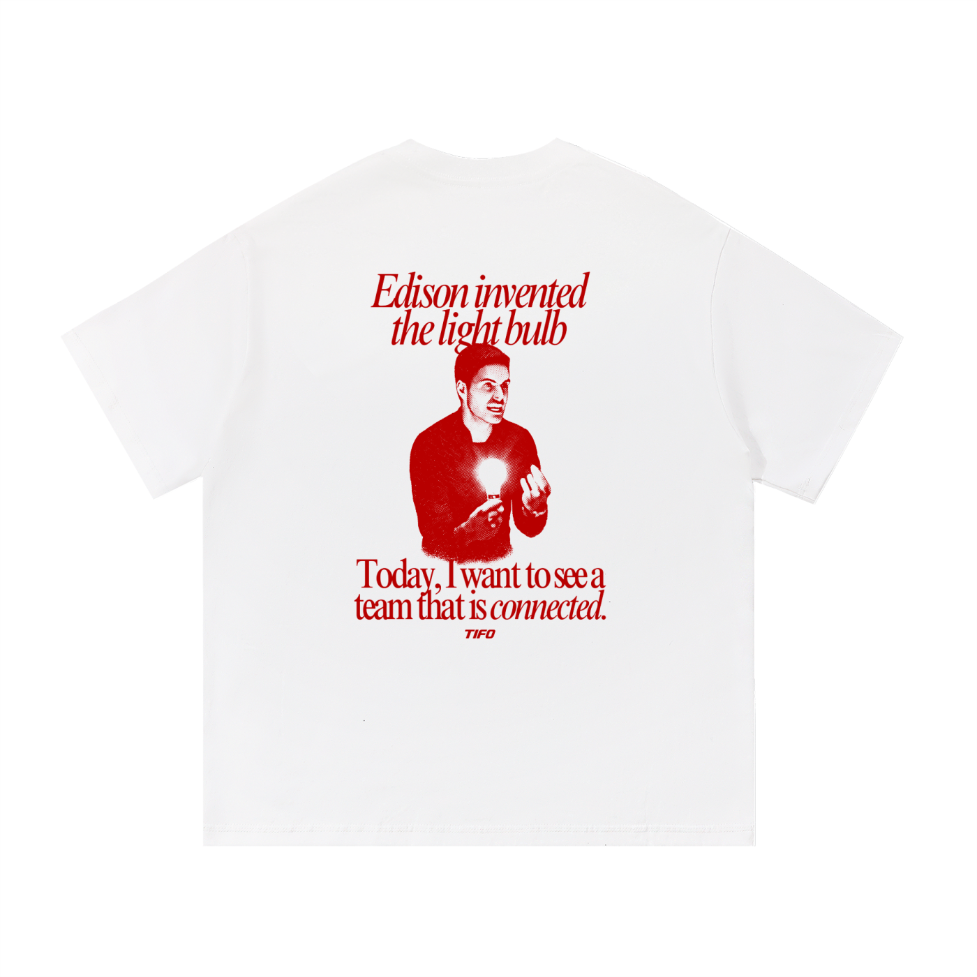ARTETA INVENTED THE LIGHT BULB - CAMISETA