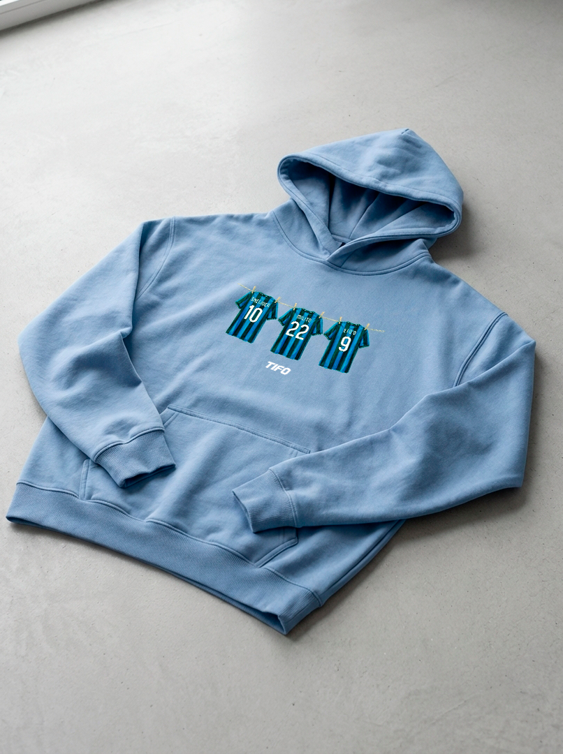 TRIDENTE D’ATTACCO - SUDADERA CON CAPUCHA (OVERSIZE)