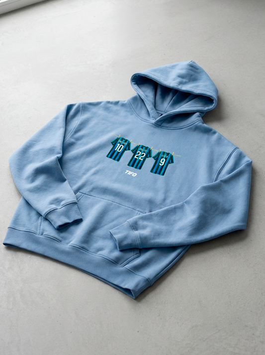 TRIDENTE D’ATTACCO - SUDADERA CON CAPUCHA (OVERSIZE)