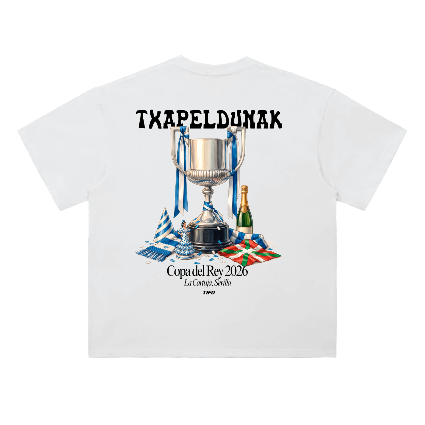 TXAPELDUNAK - CAMISETA