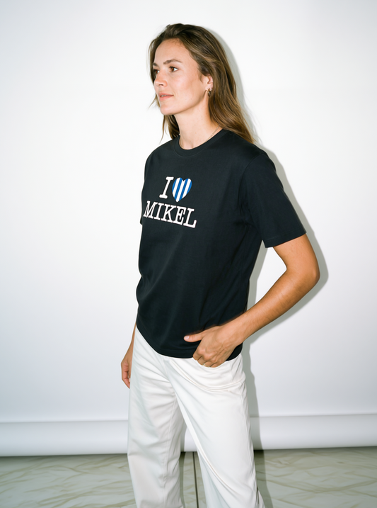 I <3 Mikel - Camiseta (Negro)