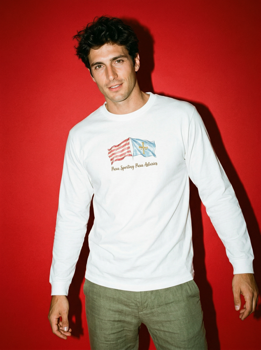 PUXA SPORTING - CAMISETA DE MANGA LARGA