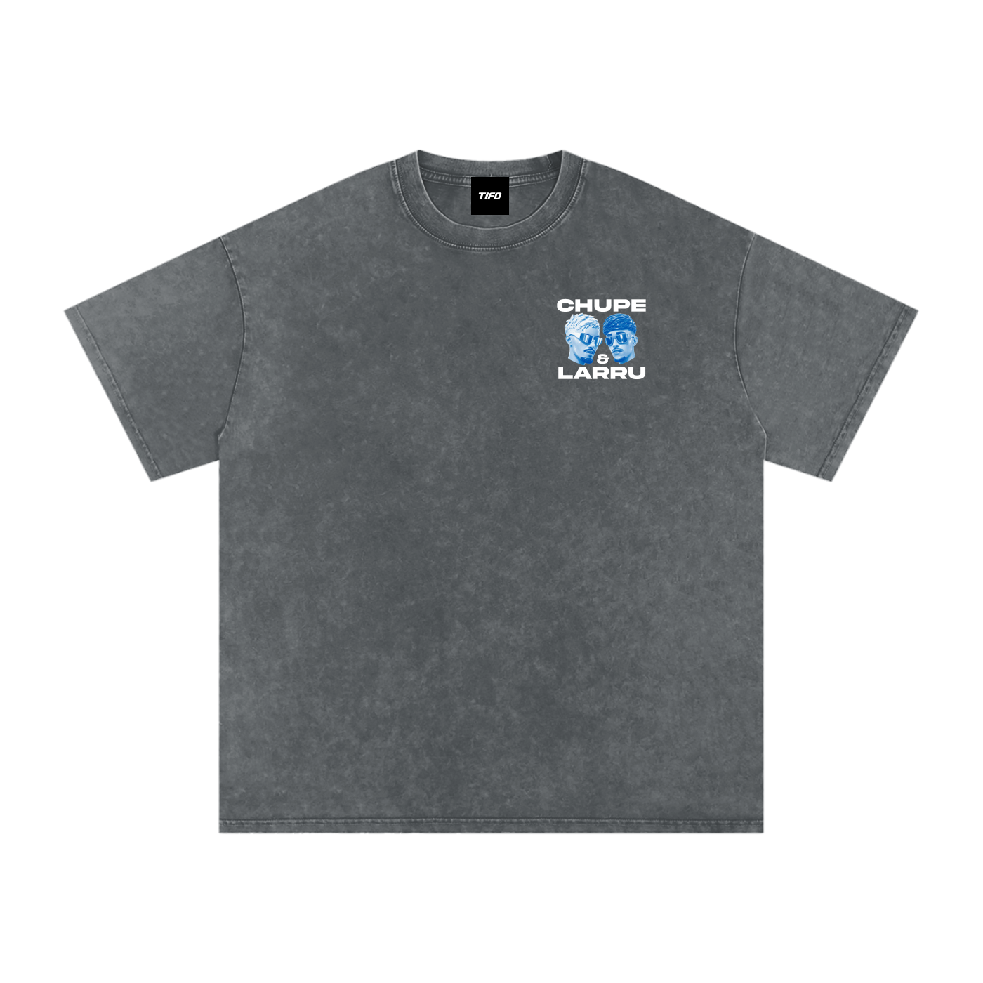 CHUPE & LARRU - CAMISETA EFECTO LAVADO