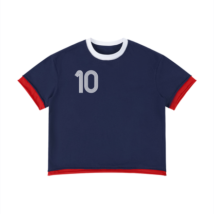 FRANCE - CAMISETA COLOR BLOCK (OVERSIZE)