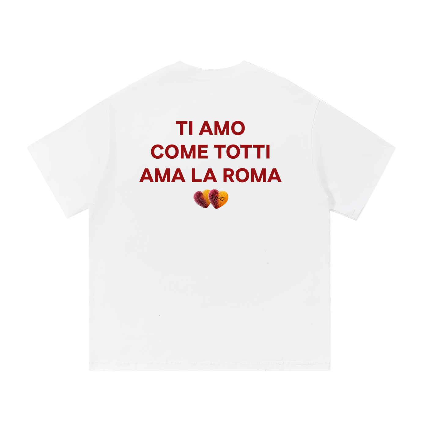 TI AMO COME TOTTI AMA LA ROMA - CAMISETA