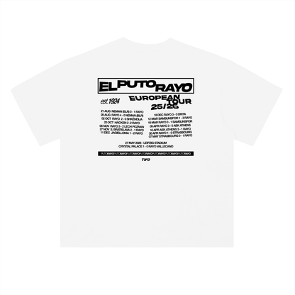 EL PUTO RAYO EUROPEAN TOUR - CAMISETA