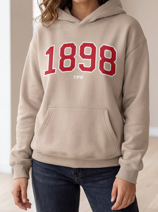 1898 VARSITY - SUDADERA CON CAPUCHA (OVERSIZE)