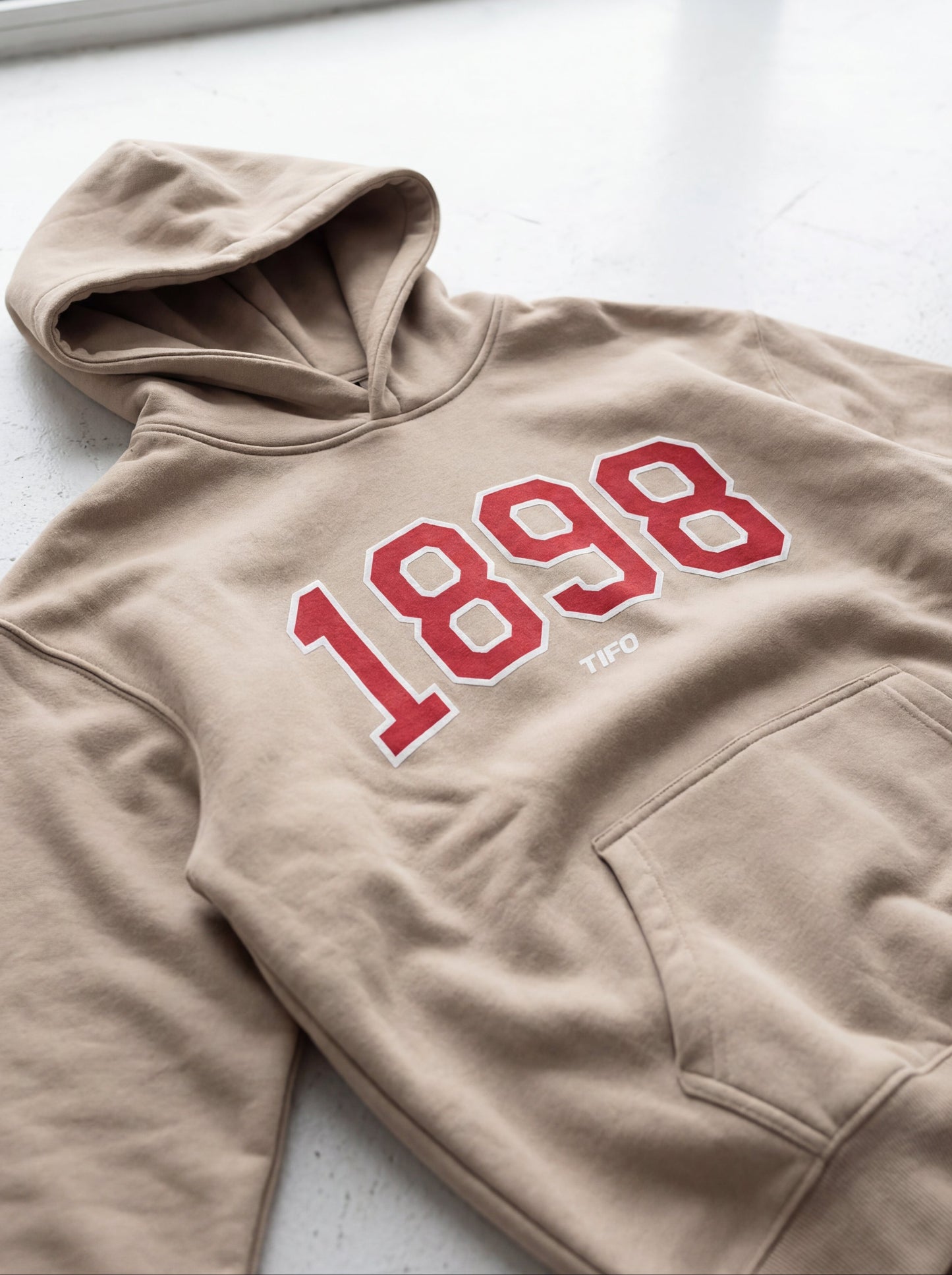 1898 VARSITY - SUDADERA CON CAPUCHA (OVERSIZE)