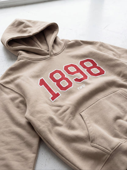 1898 VARSITY - SUDADERA CON CAPUCHA (OVERSIZE)