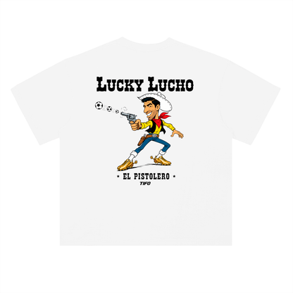 LUCKY LUCHO (EL PISTOLERO) - CAMISETA