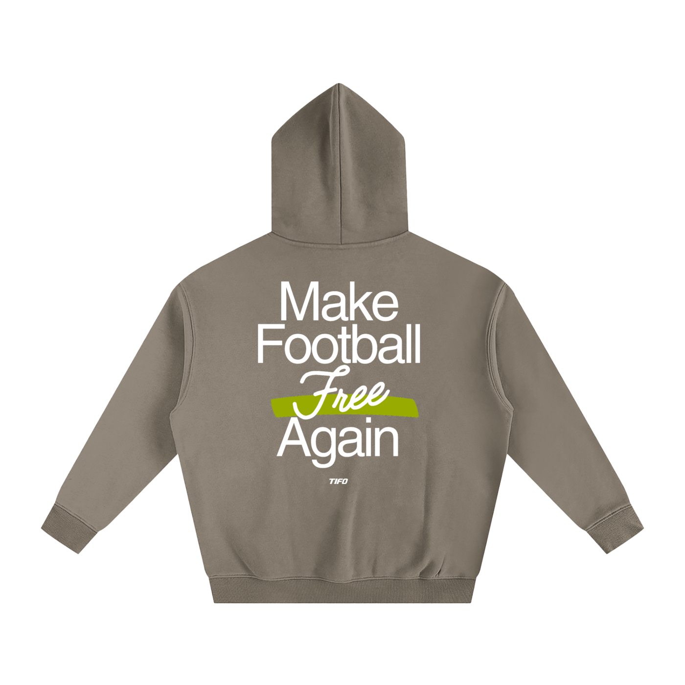 "Make football free again" - Sudadera con capucha