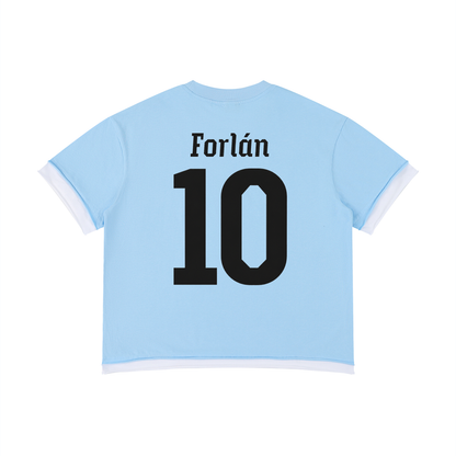 URUGUAY - CAMISETA COLOR BLOCK (OVERSIZE)