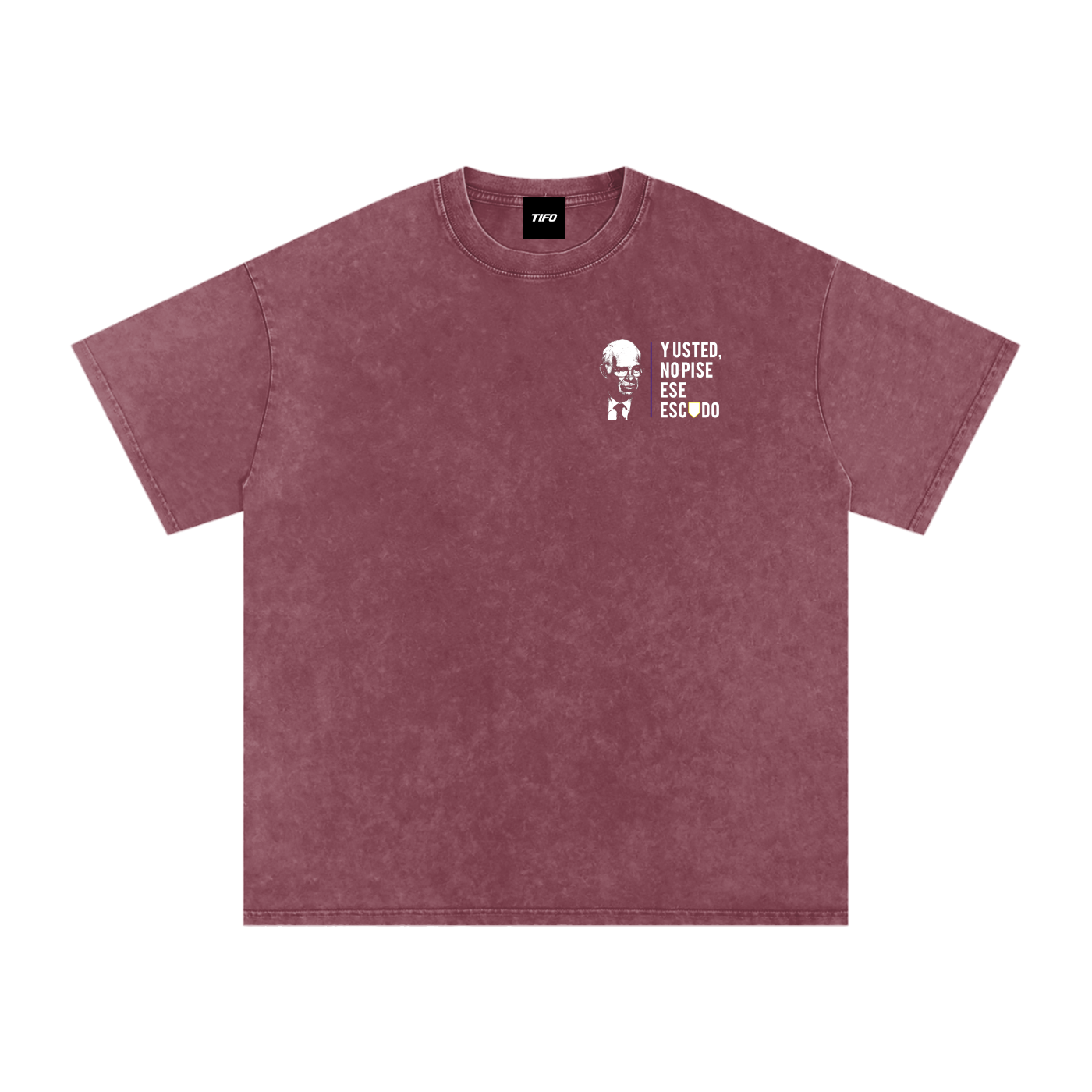 NO PISE ESE ESCUDO - CAMISETA EFECTO LAVADO