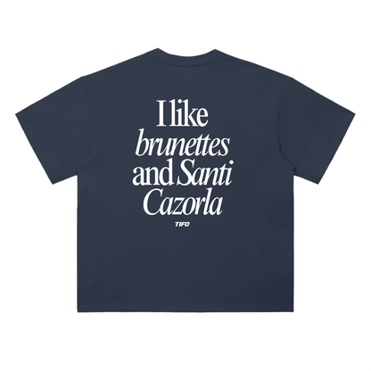 I LIKE BRUNETTES AND SANTI CAZORLA - CAMISETA
