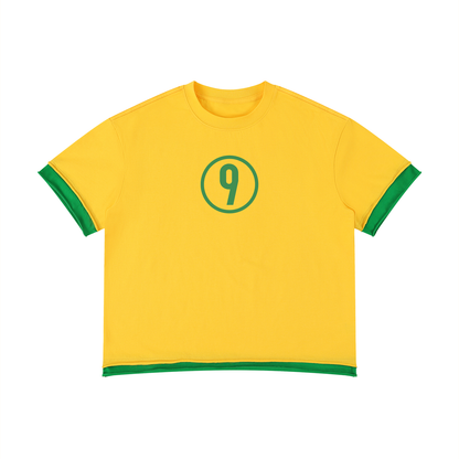BRASIL - CAMISETA COLOR BLOCK (OVERSIZE)