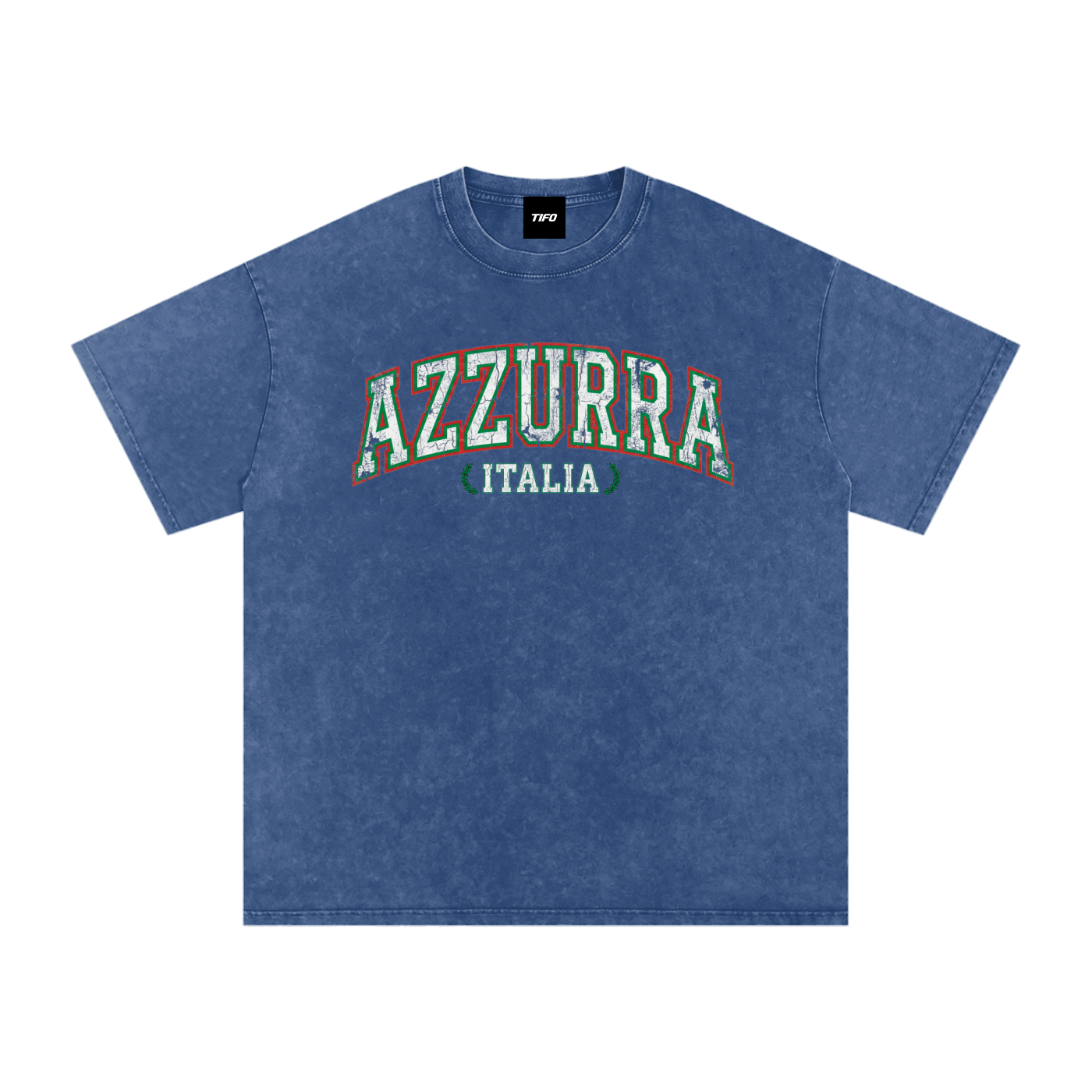 AZZURRA - CAMISETA EFECTO LAVADO