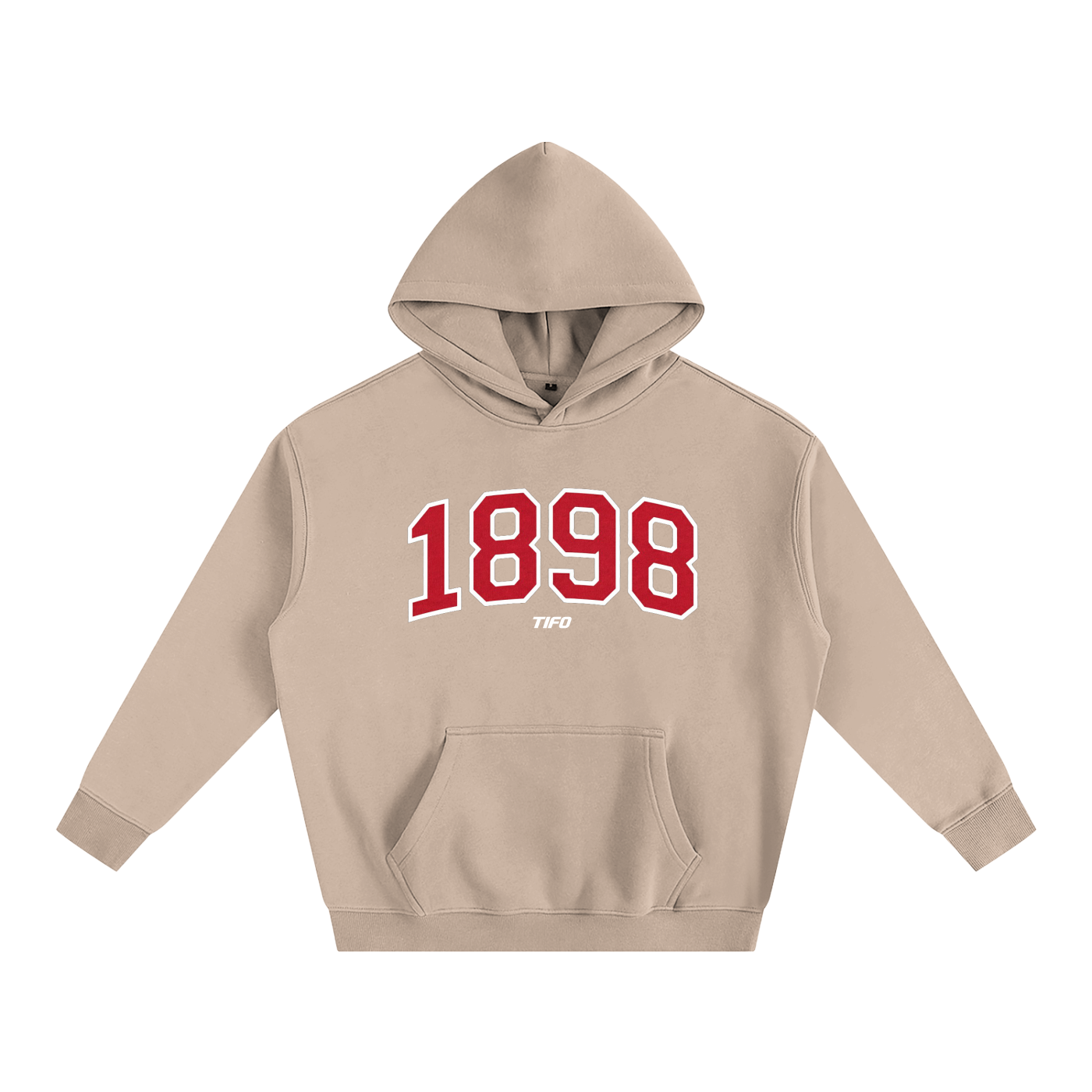 1898 VARSITY - SUDADERA CON CAPUCHA (OVERSIZE)