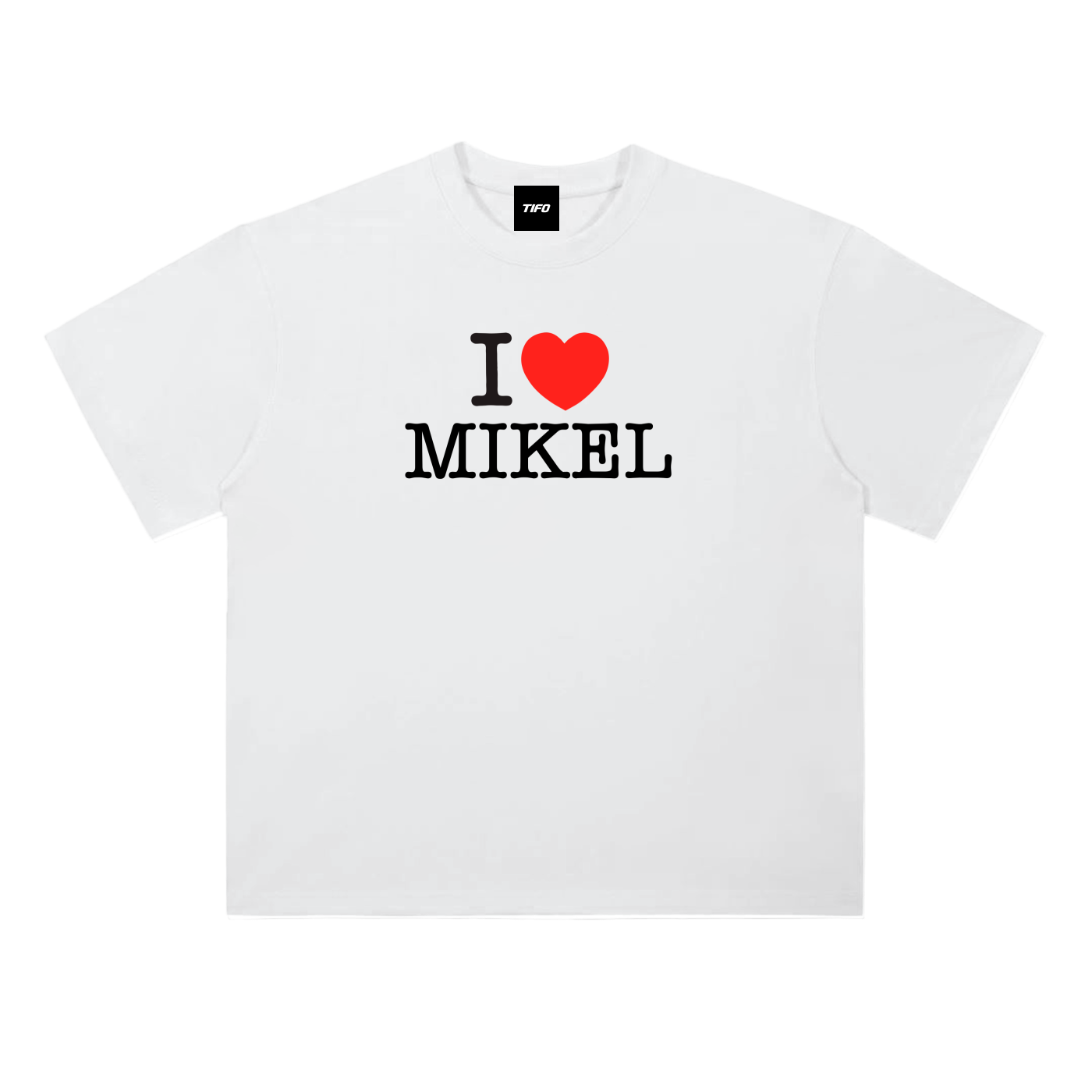 I <3 Mikel - Camiseta (Blanco)