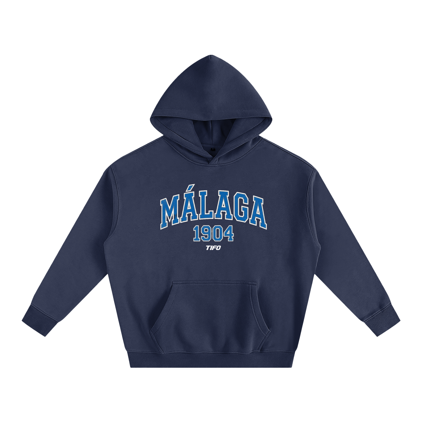 MÁLAGA 1904 - SUDADERA CON CAPUCHA (OVERSIZE)