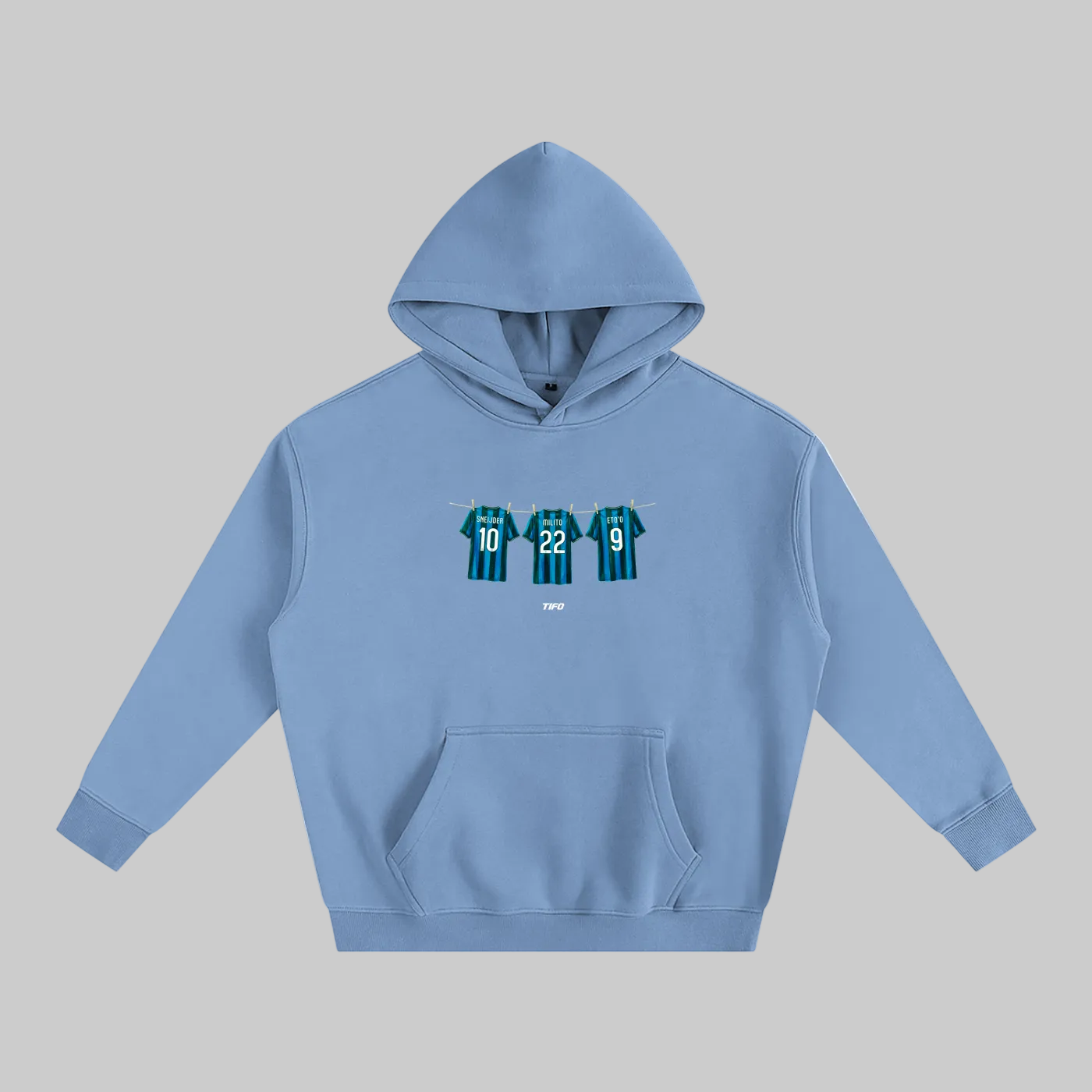 TRIDENTE D’ATTACCO - SUDADERA CON CAPUCHA (OVERSIZE)