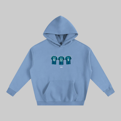 TRIDENTE D’ATTACCO - SUDADERA CON CAPUCHA (OVERSIZE)