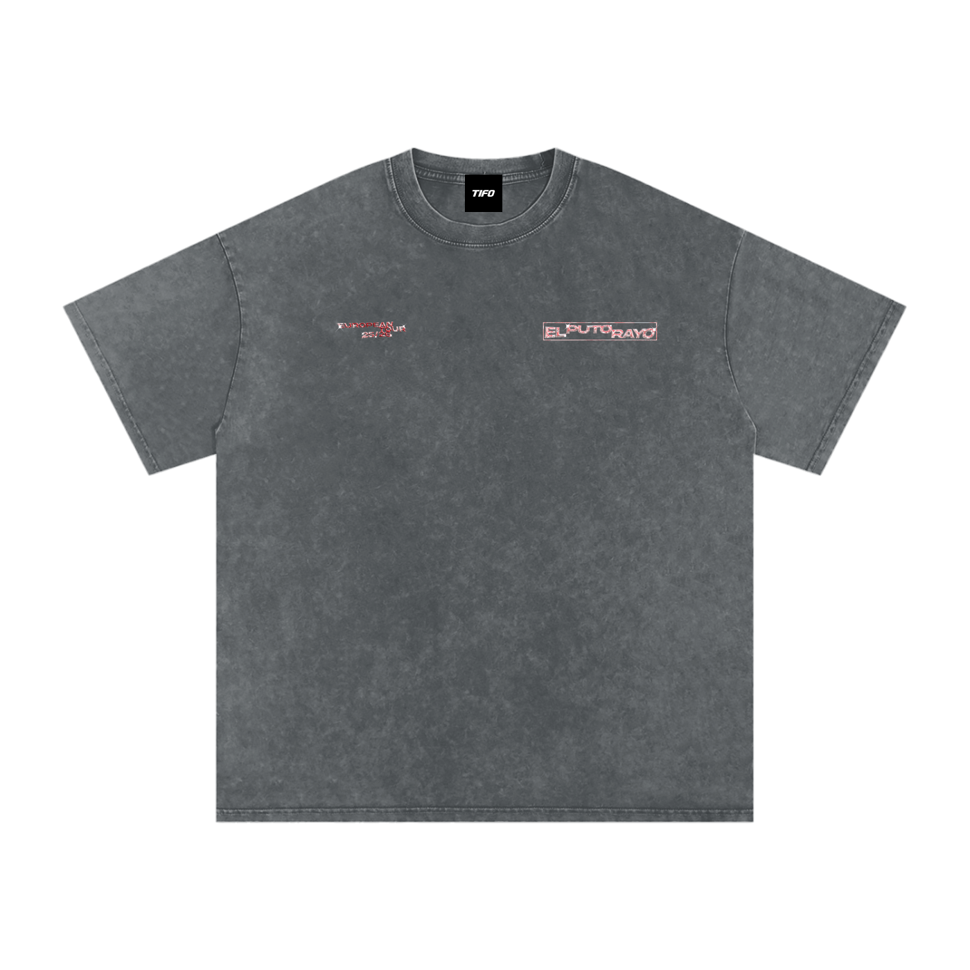 EL PUTO RAYO EUROPEAN TOUR - CAMISETA EFECTO LAVADO