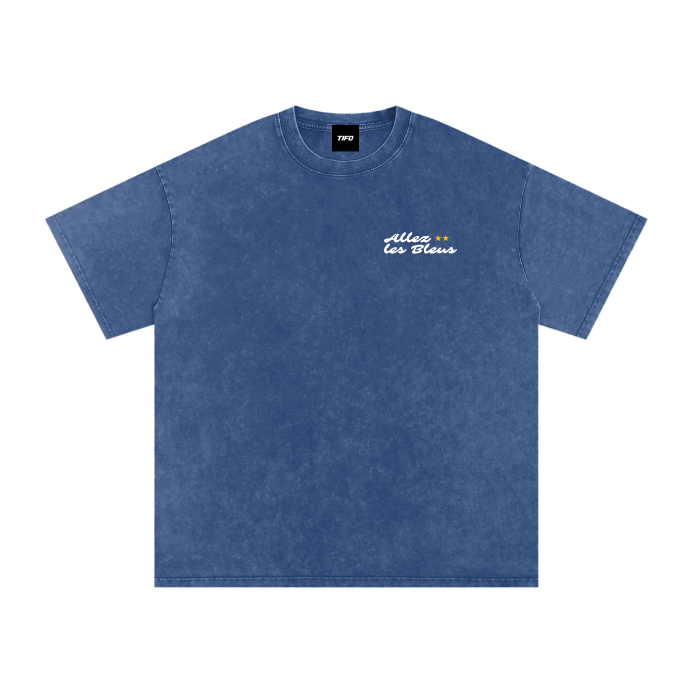 ALLEZ LES BLEUS - CAMISETA EFECTO LAVADO