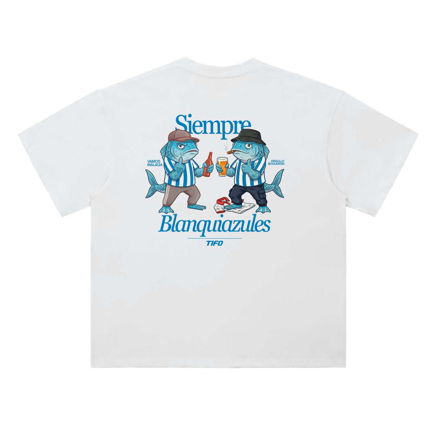 SIEMPRE BLANQUIAZULES - CAMISETA