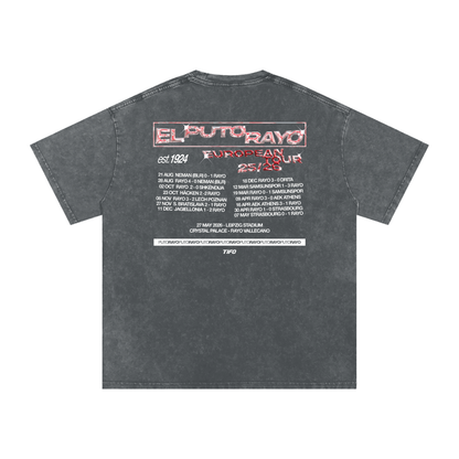 EL PUTO RAYO EUROPEAN TOUR - CAMISETA EFECTO LAVADO