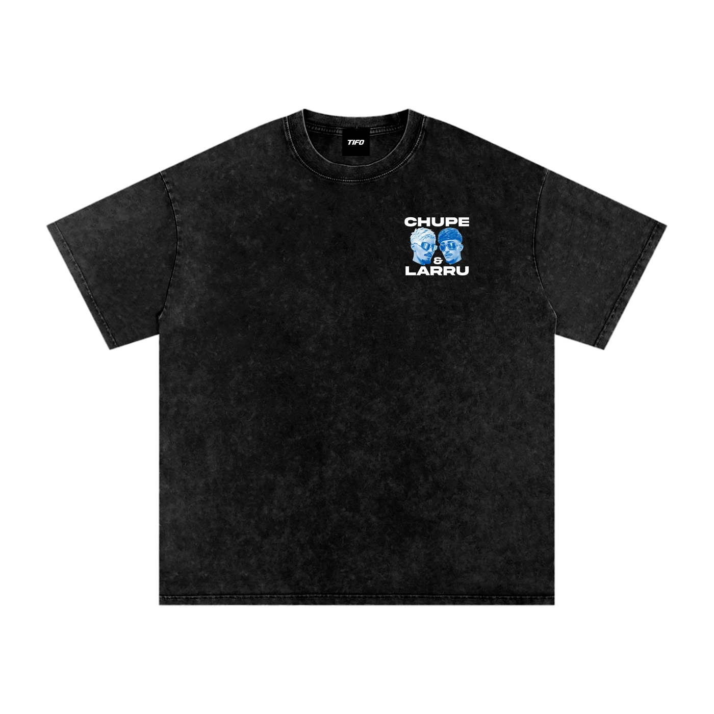 CHUPE & LARRU - CAMISETA EFECTO LAVADO