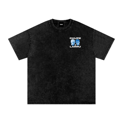 CHUPE & LARRU - CAMISETA EFECTO LAVADO
