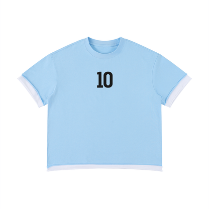 URUGUAY - CAMISETA COLOR BLOCK (OVERSIZE)