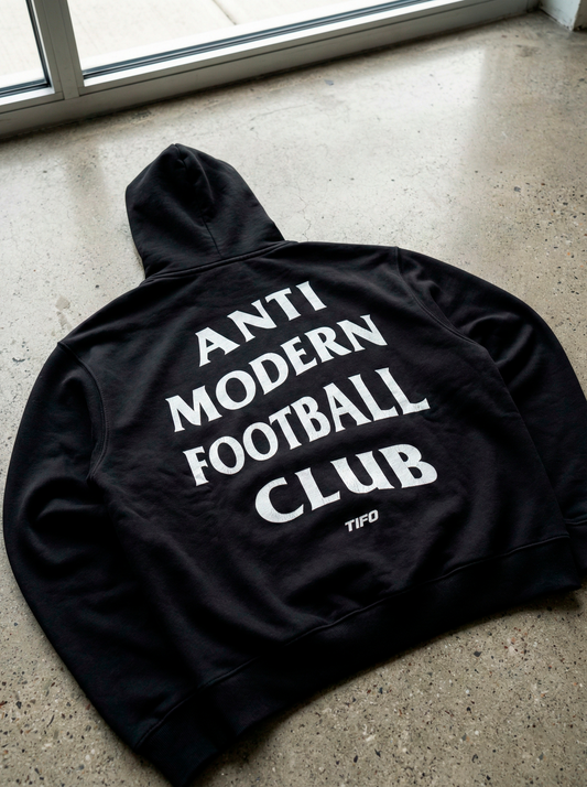 ANTI MODERN FOOTBALL CLUB - SUDADERA CON CAPUCHA (OVERSIZE)