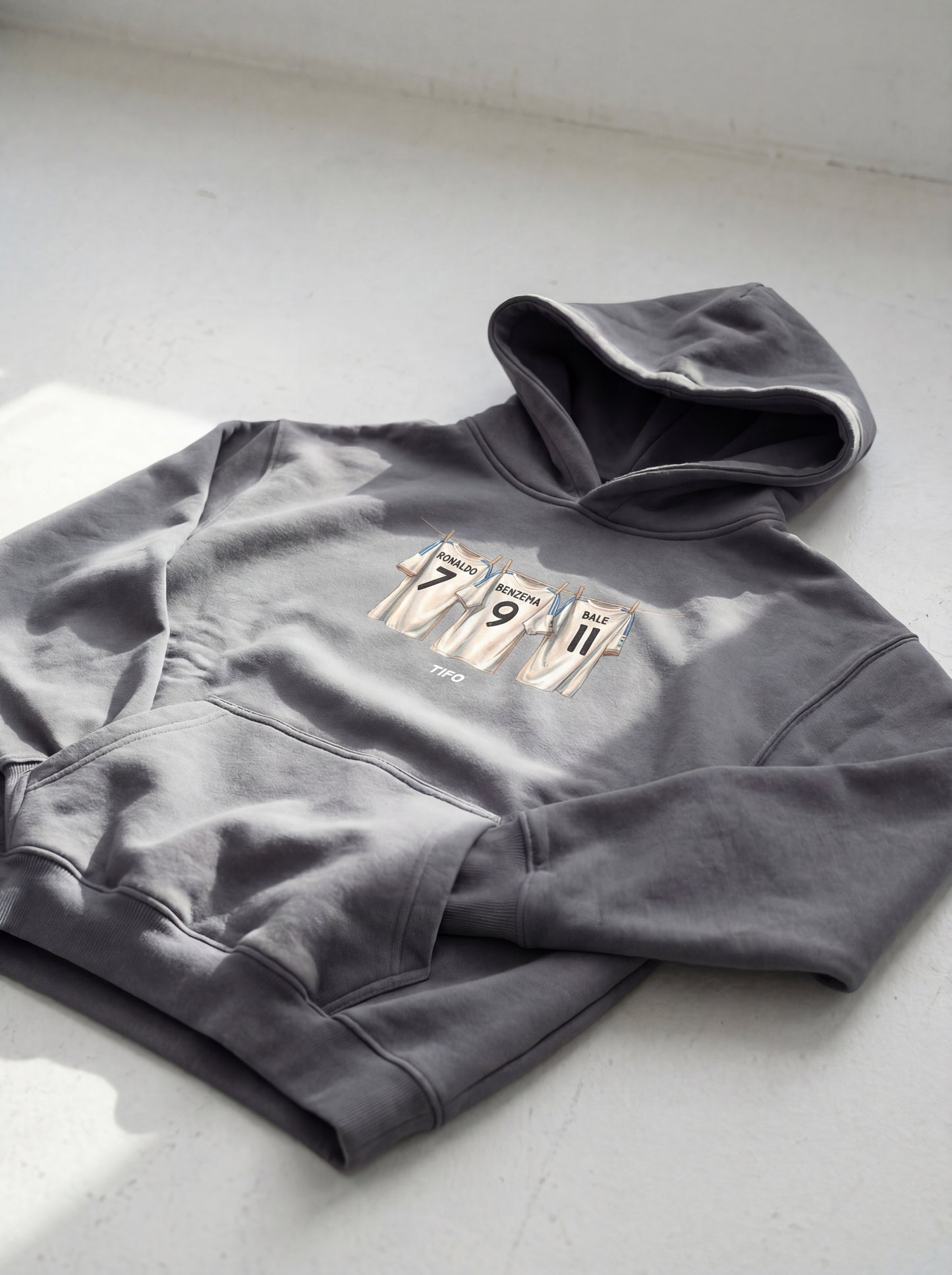 BBC - SUDADERA CON CAPUCHA (OVERSIZE)