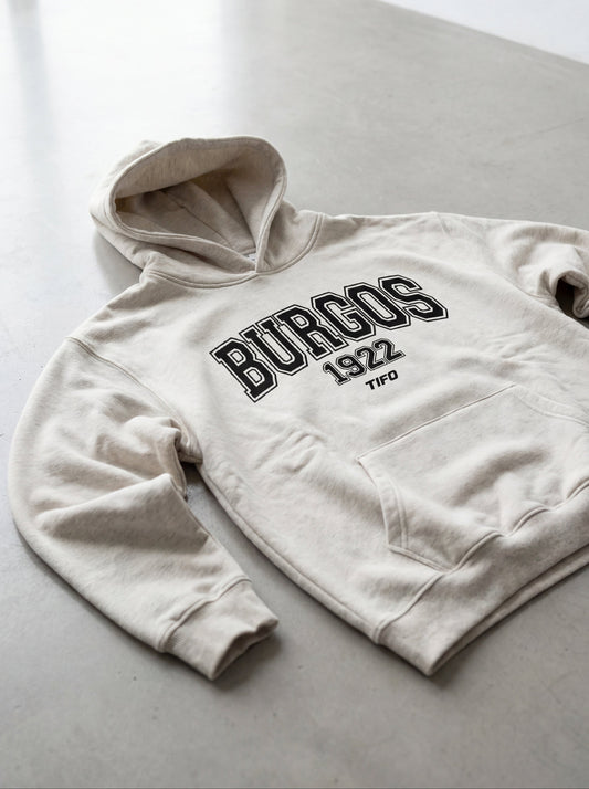 BURGOS 1922 - SUDADERA CON CAPUCHA (OVERSIZE)