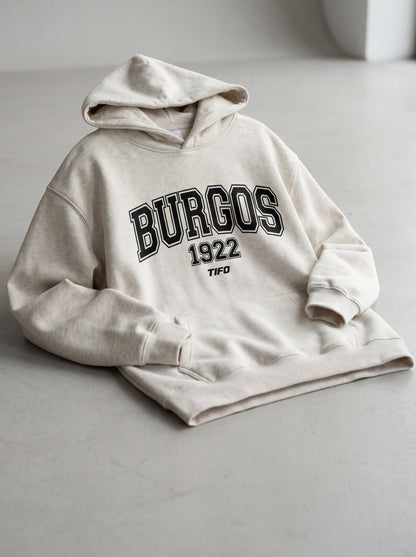 BURGOS 1922 - SUDADERA CON CAPUCHA (OVERSIZE)