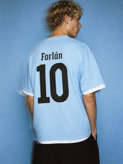 URUGUAY - CAMISETA COLOR BLOCK (OVERSIZE)