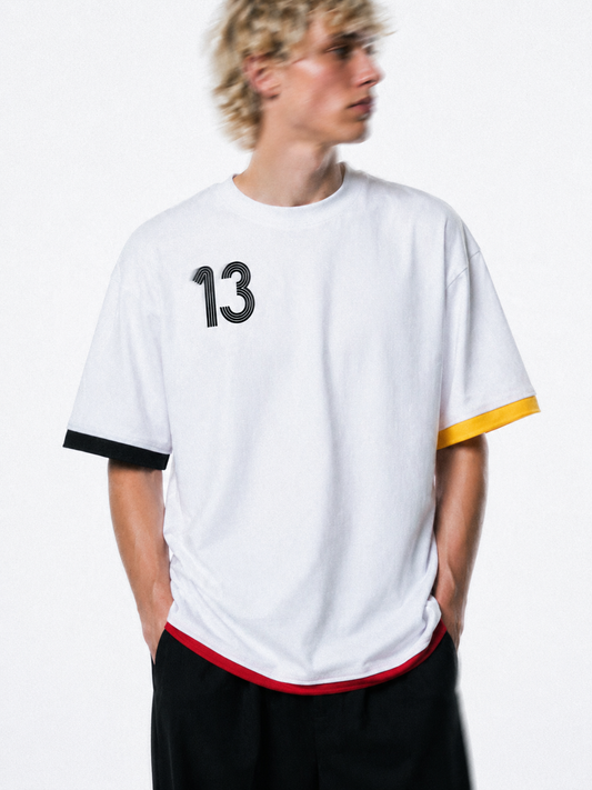 DEUTSCHLAND - CAMISETA COLOR BLOCK (OVERSIZE)