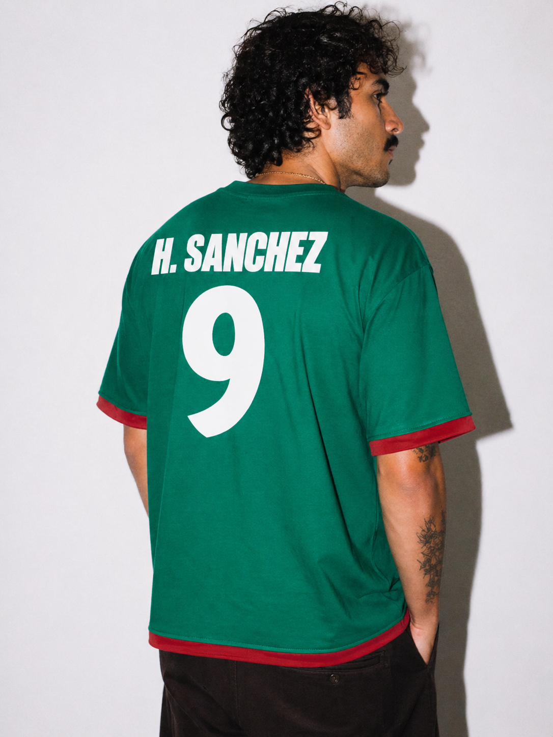 MÉXICO - CAMISETA COLOR BLOCK (OVERSIZE)