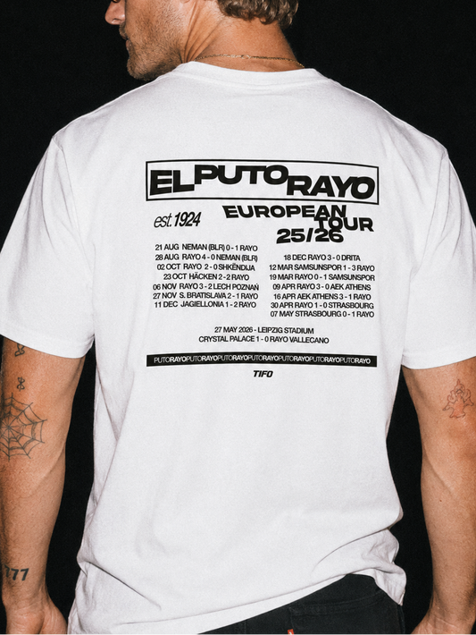 EL PUTO RAYO EUROPEAN TOUR - CAMISETA