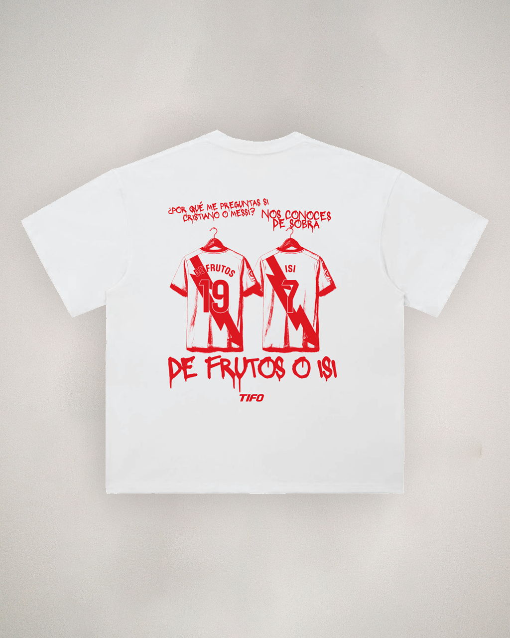 DE FRUTOS O ISI - CAMISETA