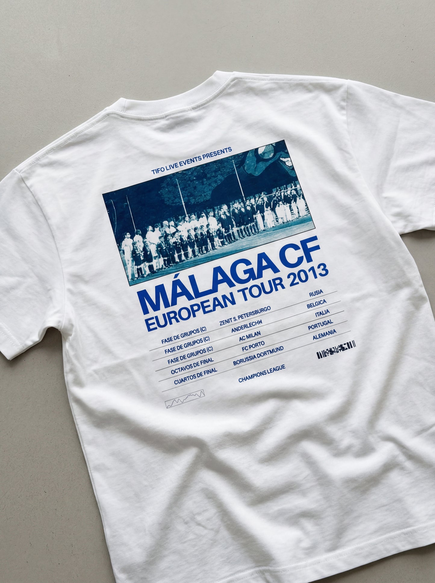 EUROPEAN TOUR 2013 - CAMISETA