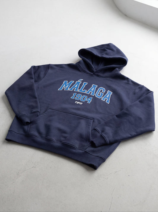 MÁLAGA 1904 - SUDADERA CON CAPUCHA (OVERSIZE)