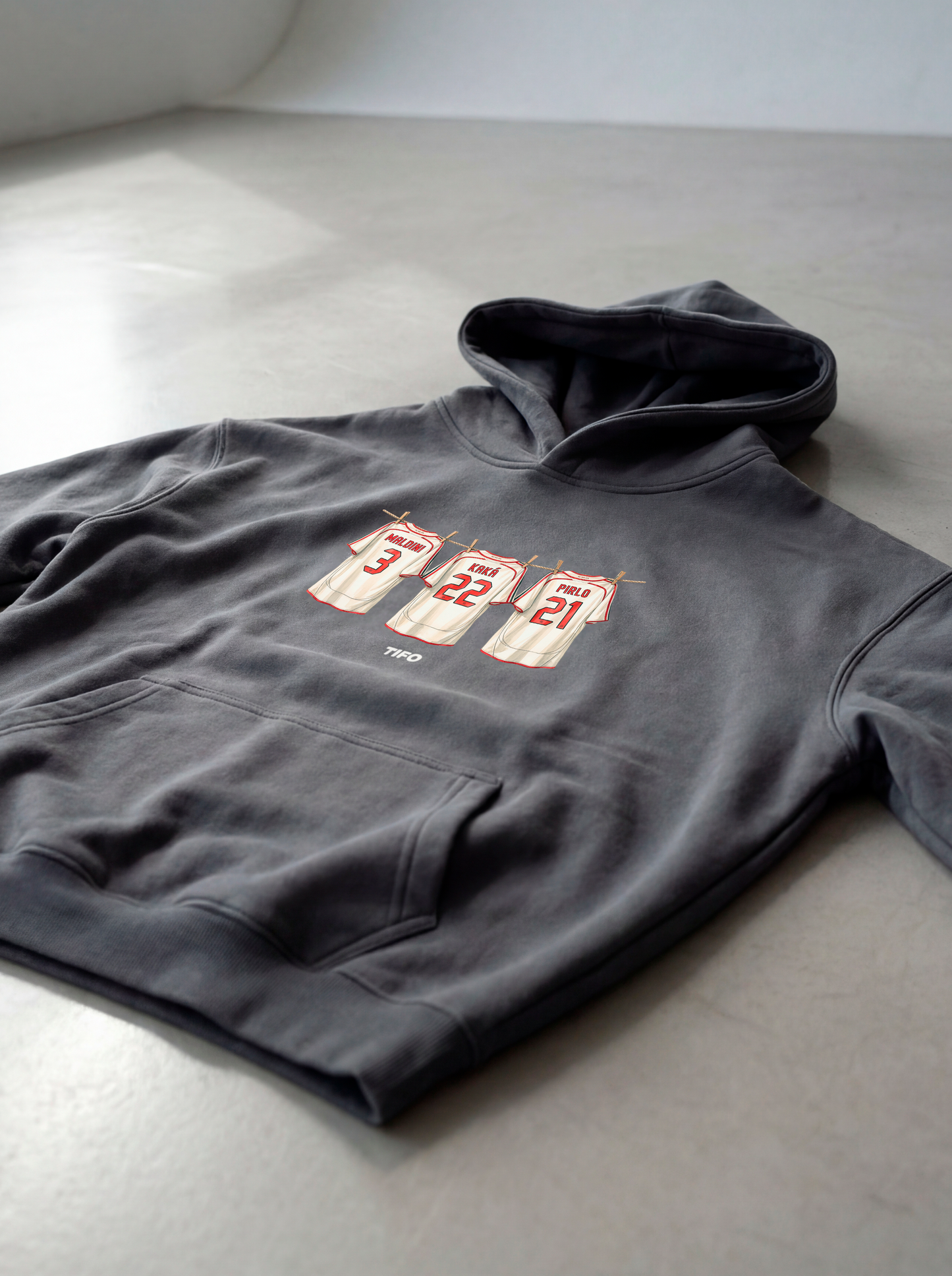 TRIDENTE - SUDADERA CON CAPUCHA (OVERSIZE)