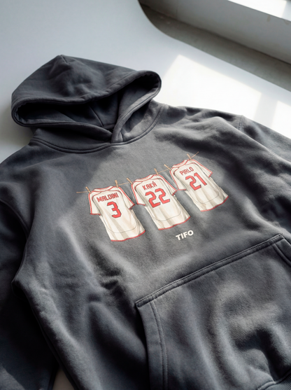 TRIDENTE - SUDADERA CON CAPUCHA (OVERSIZE)